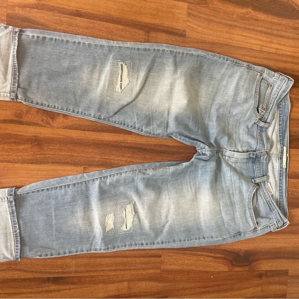 Vintage Levi’s Boyfriend Distressed Jeans Size 32p - Picture 2 of 6